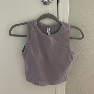 Crop Top for Women Workout with Built-in Padded Sports Bra